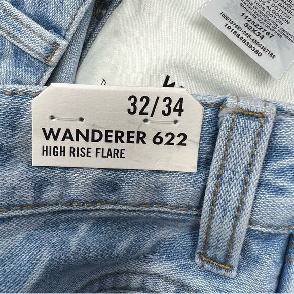 Wrangler Wanderer High Rise Flare Zebra - Picture 5 of 5